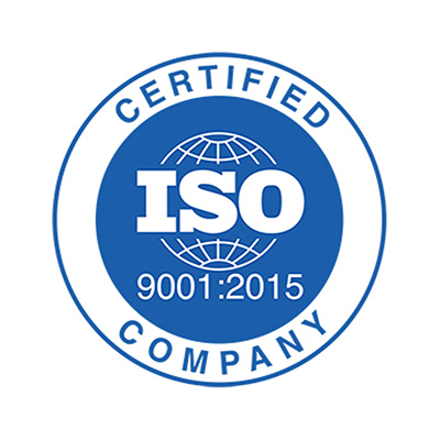 ISO 9001:2015 certified company badge for Advantage Manufacturing in Colorado Springs, CO, USA.